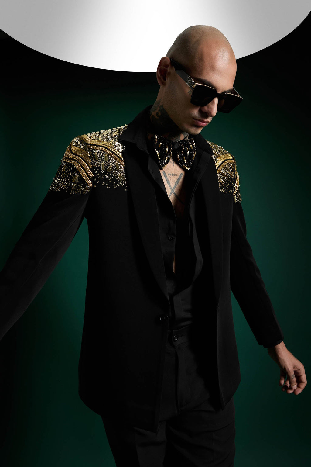 Majesty - Hand Embroidered Designer Tuxedo
