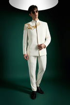 Eagle Hand Embroidered Bandhgala