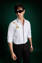 The Champagne Shirt - White
