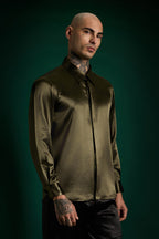 Olive Green - Designer Shirt