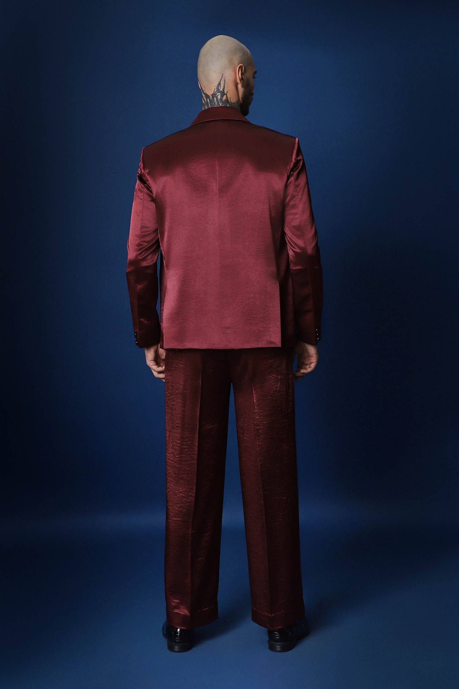 Tuxedo- Cherry Red / Relaxed Fit