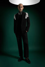 Silver Gild - Hand Embroidered Designer Tuxedo
