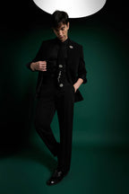 Kiss(Lips) - Hand Embroidered Designer Tuxedo