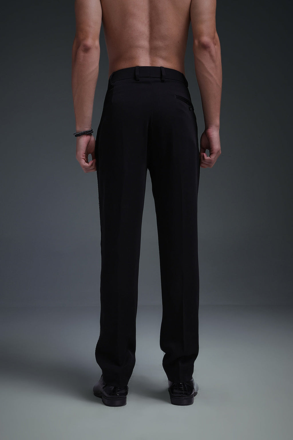 Balze(Rhine Stones) - Hand Embroidered Designer Trouser