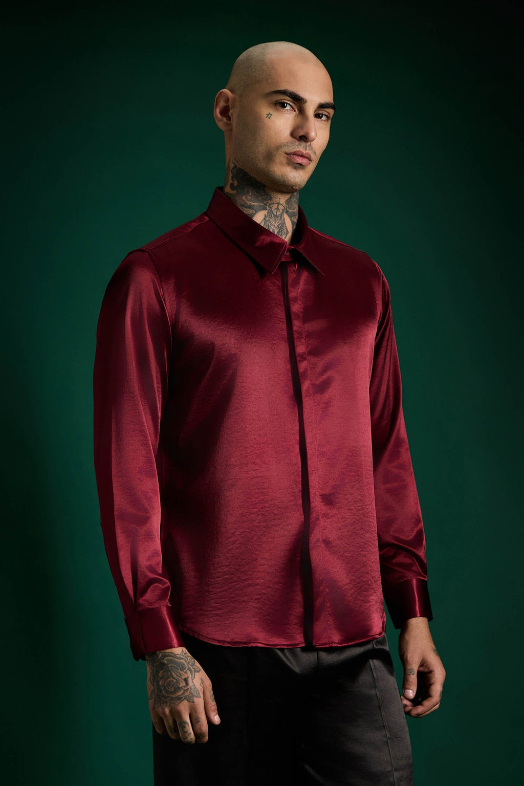 Cherry Red - Designer Shirt
