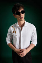 The Champagne Shirt - White