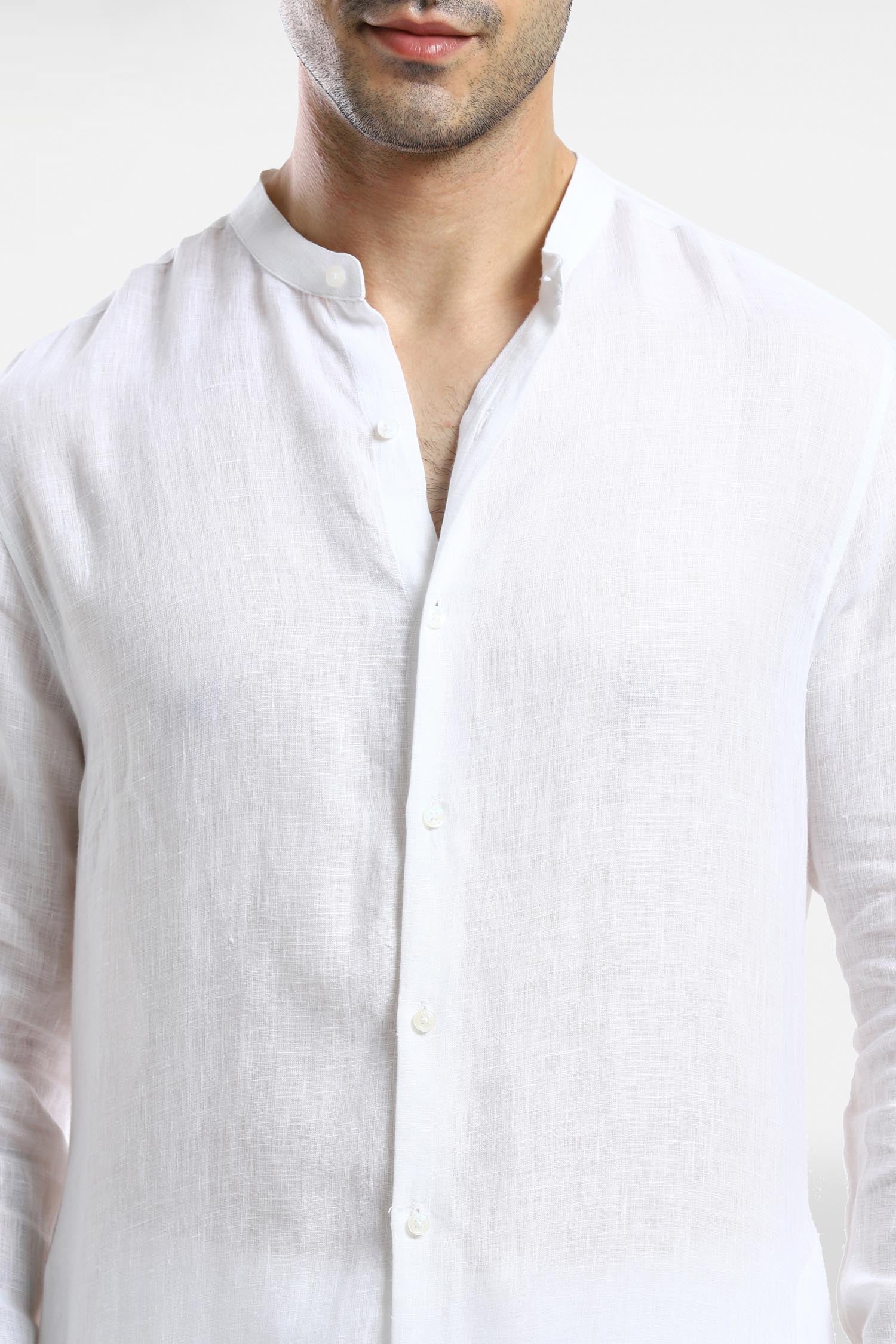 White Linen Kurta
