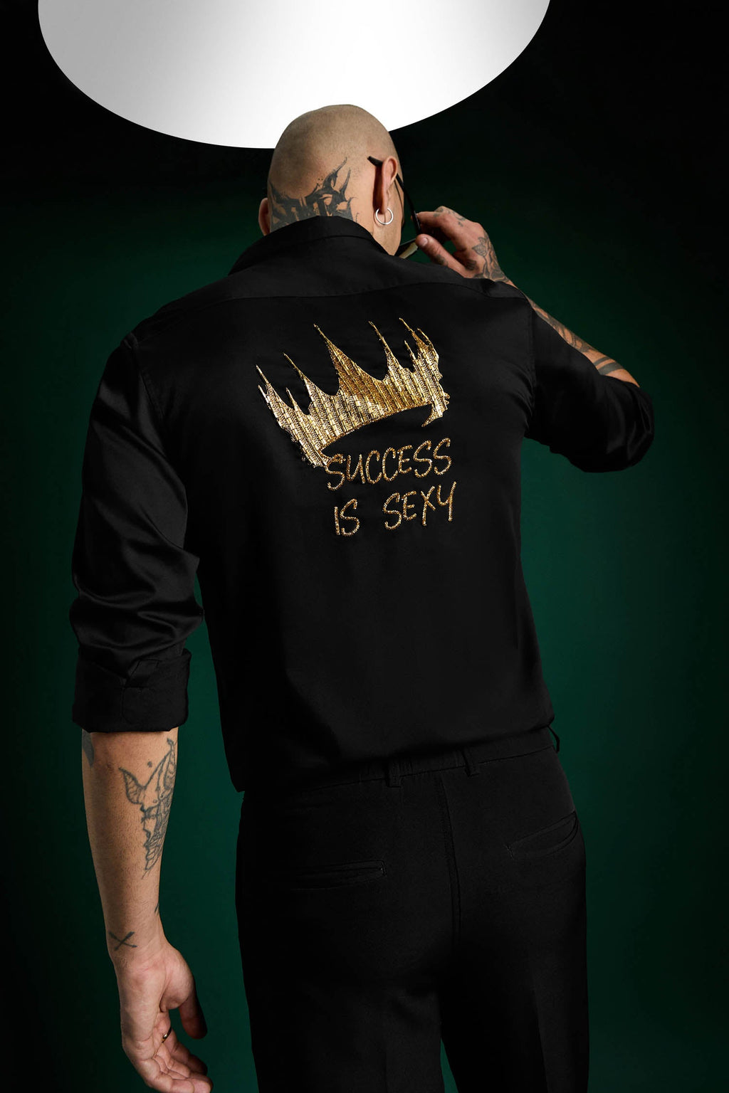 Success is SEXY - Hand Embroidered Designer Shirt