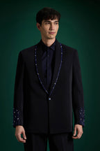 Still Crown - Hand Embroidered Designer Tuxedo