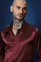 Tuxedo- Cherry Red / Relaxed Fit