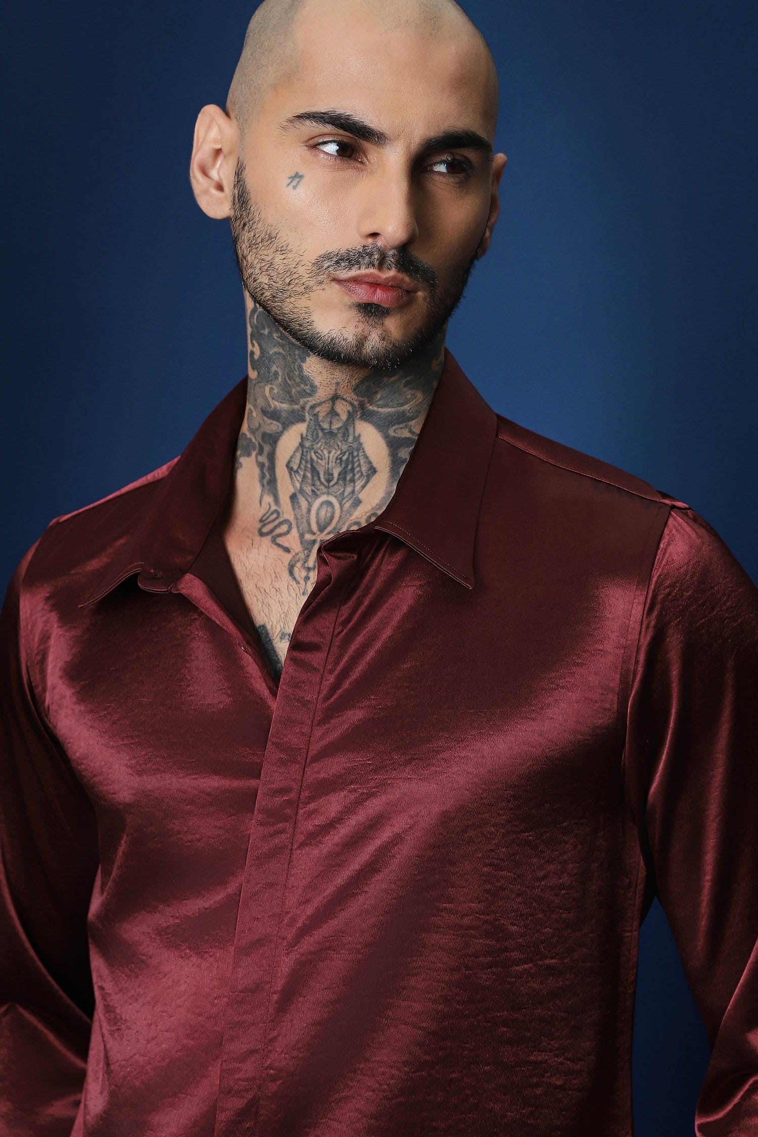 Tuxedo- Cherry Red / Relaxed Fit