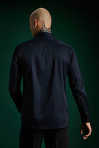 Champagne - Hand Embroidered Designer Shirt