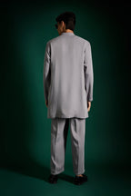 Echelon Designer Kurta Set - Cool Grey