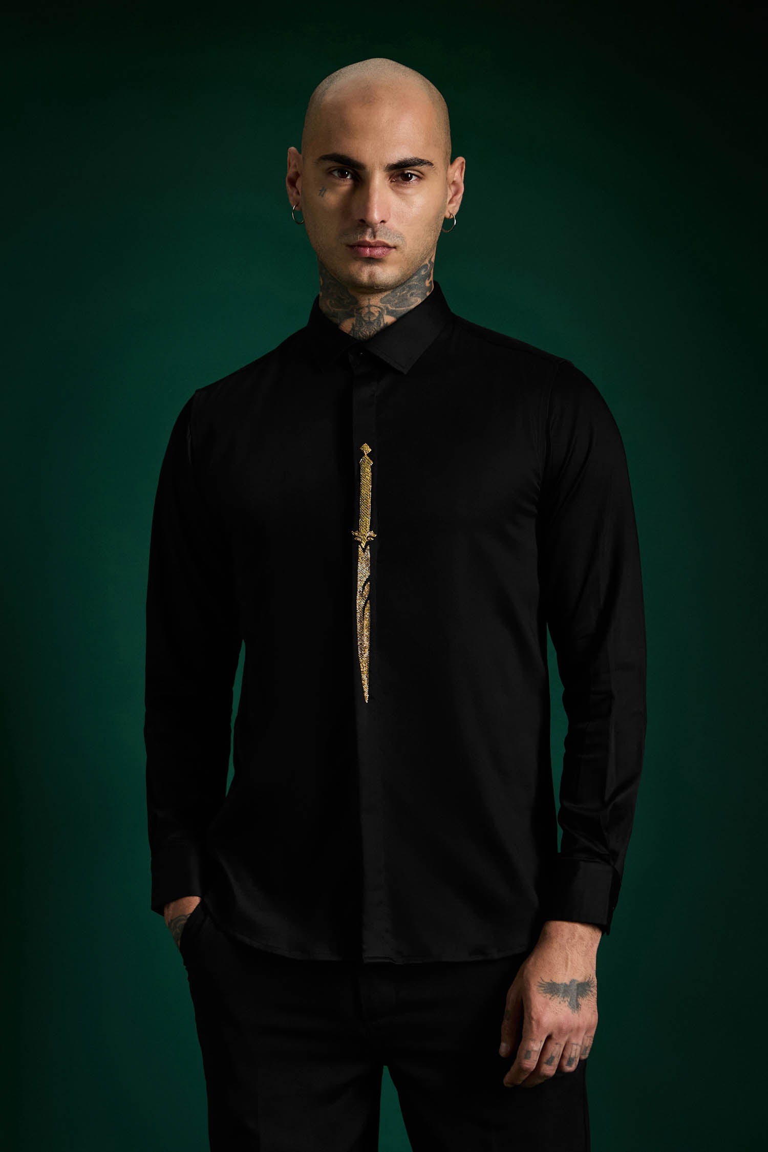 Soar - Hand Embroidered Designer Shirt