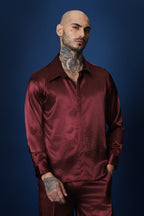 Tuxedo- Cherry Red / Relaxed Fit