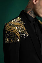 Majesty - Hand Embroidered Designer Tuxedo