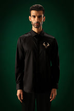 Bison(Bull) - Hand Embroidered Designer Shirt