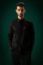 Cobweb(Spider) - Hand Embroidered Designer Shirt