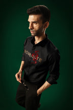 Dominate - Hand Embroidered Designer Shirt