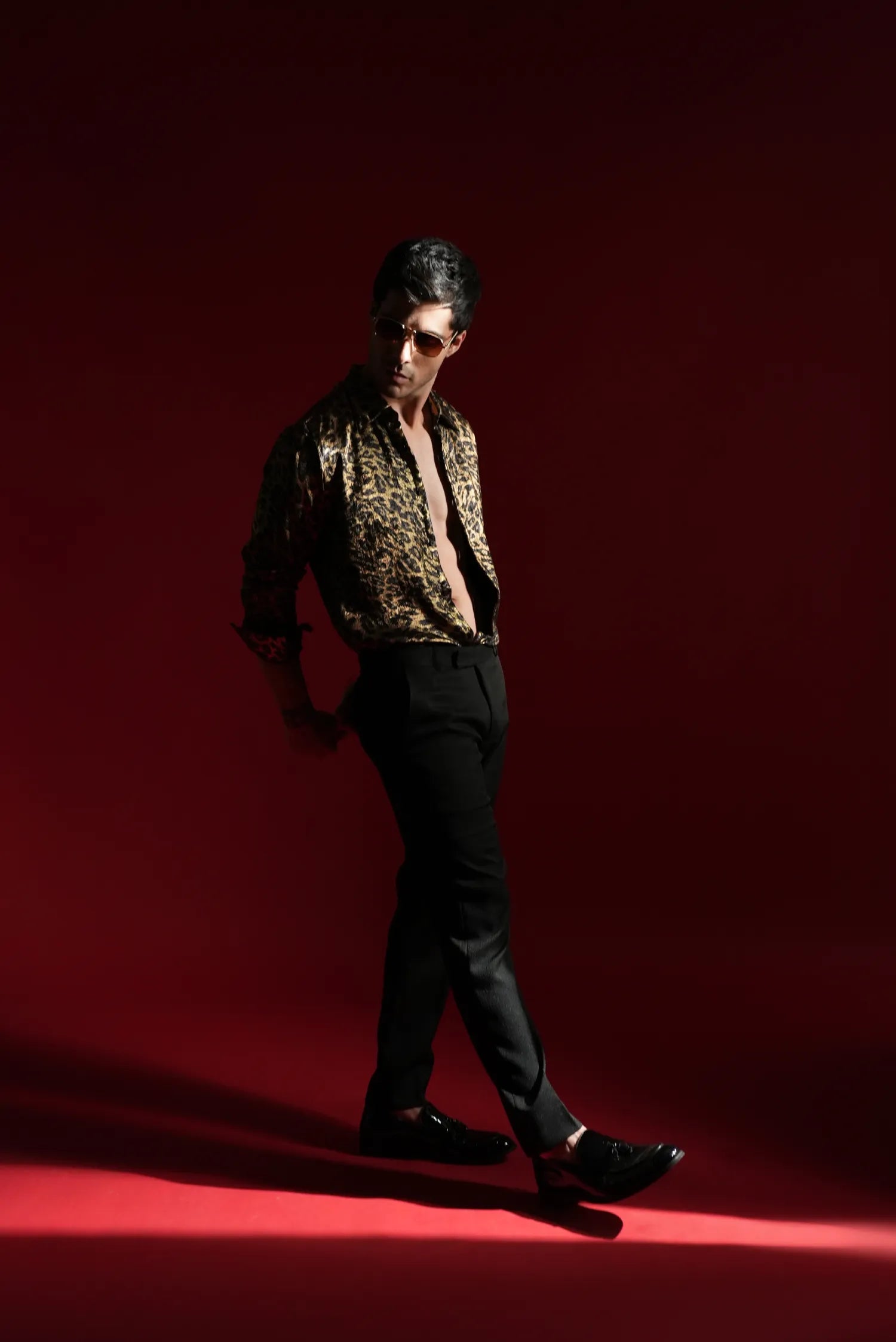 Leopard/animal Print - Handcrafted Designer Shirt