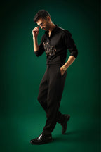 Gini(Bull) - Hand Embroidered Designer Shirt