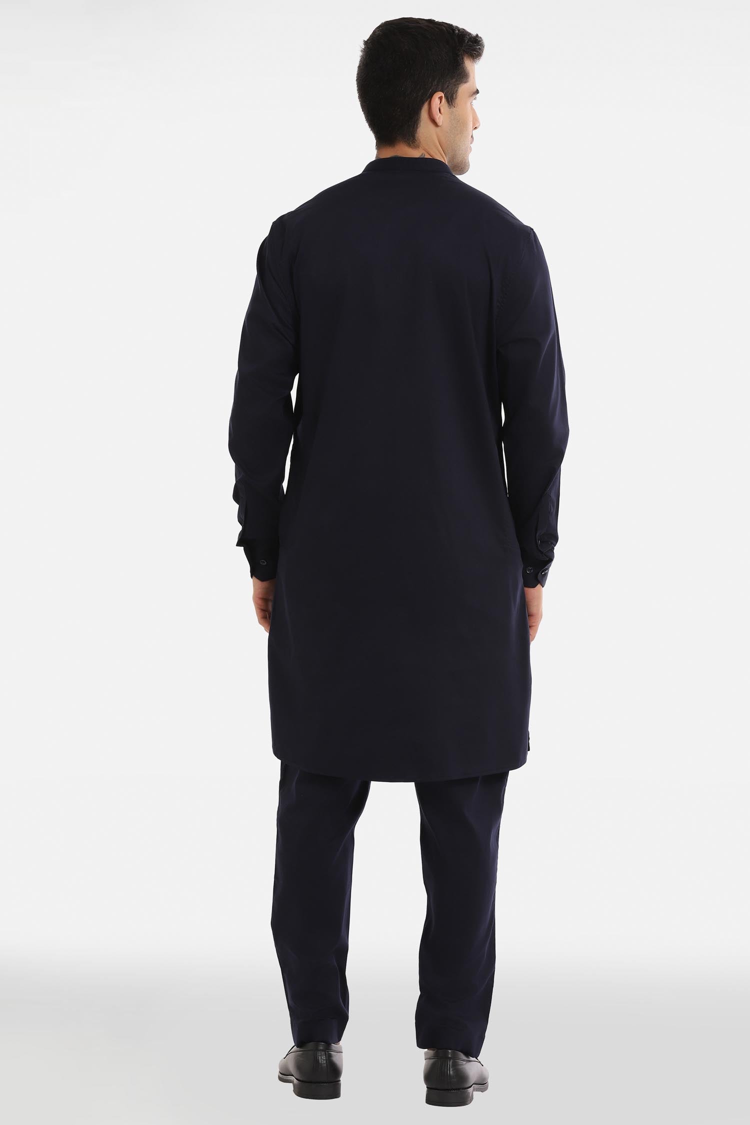 Attract No Evil Kurta - black