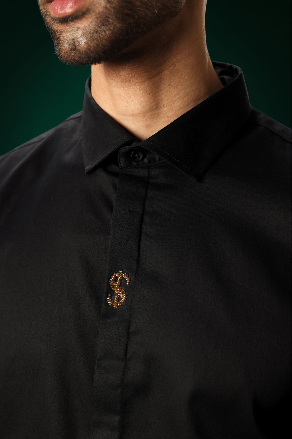 Moneyfesting - Hand Embroidered Designer Shirt