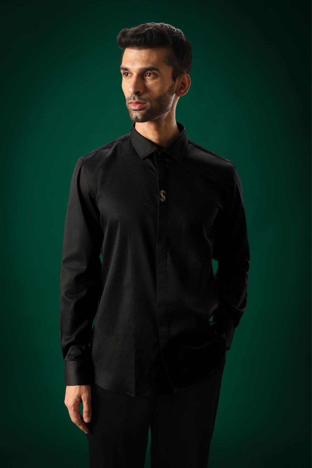 Moneyfesting - Hand Embroidered Designer Shirt