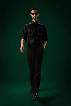 Phantom(Panther) - Hand Embroidered Designer Shirt