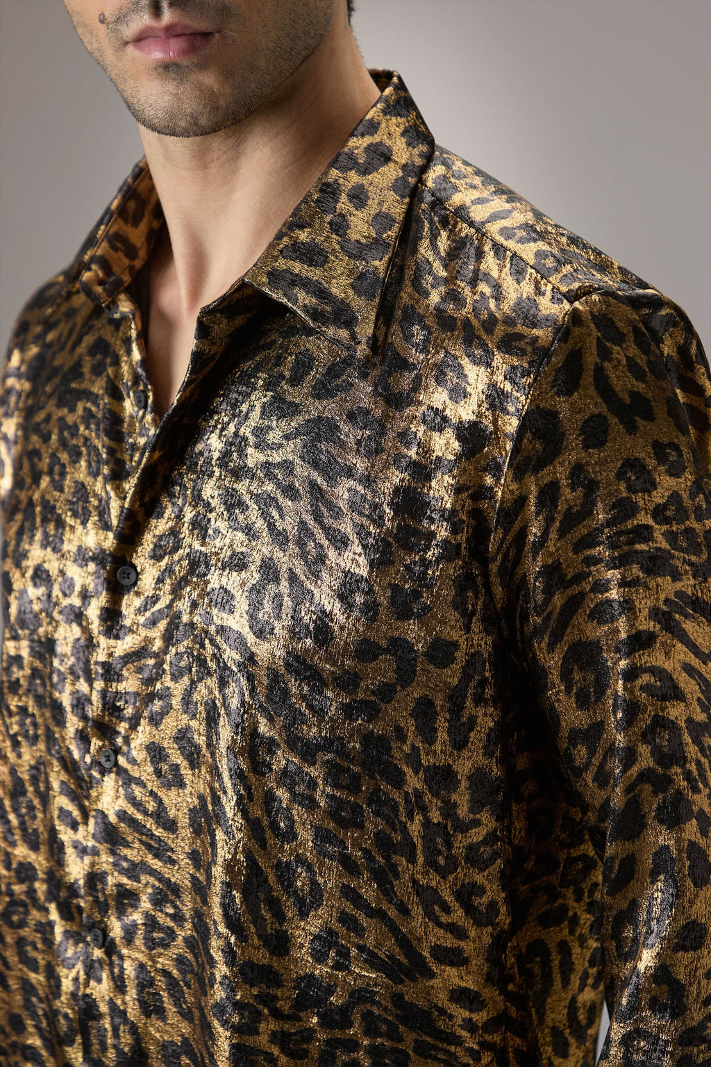 Leopard/Animal Print - Handcrafted Designer Shirt