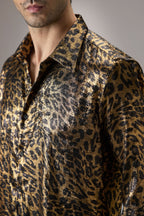 Leopard/Animal Print - Handcrafted Designer Shirt