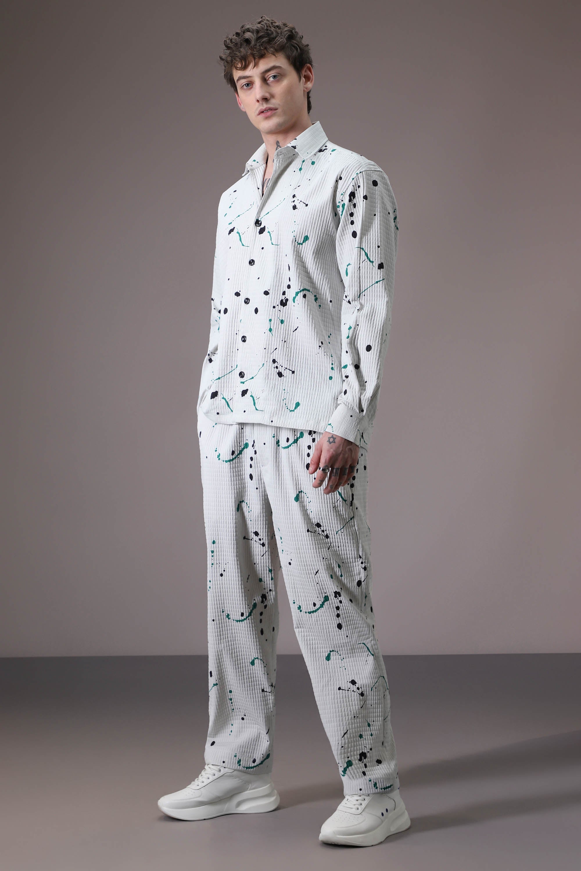 Splatter White Co-Ordinates