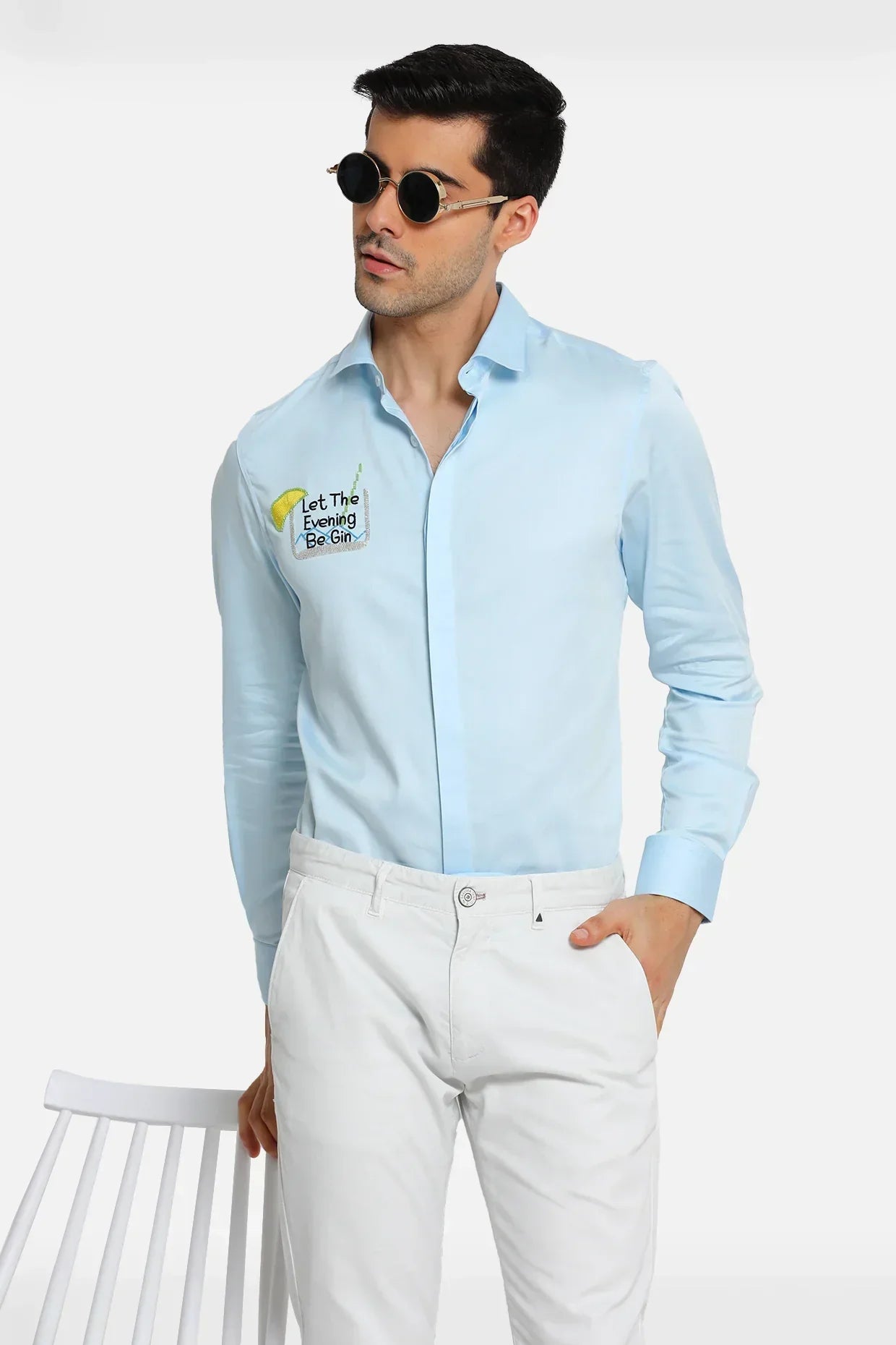 Love at First Gin - Sky Blue