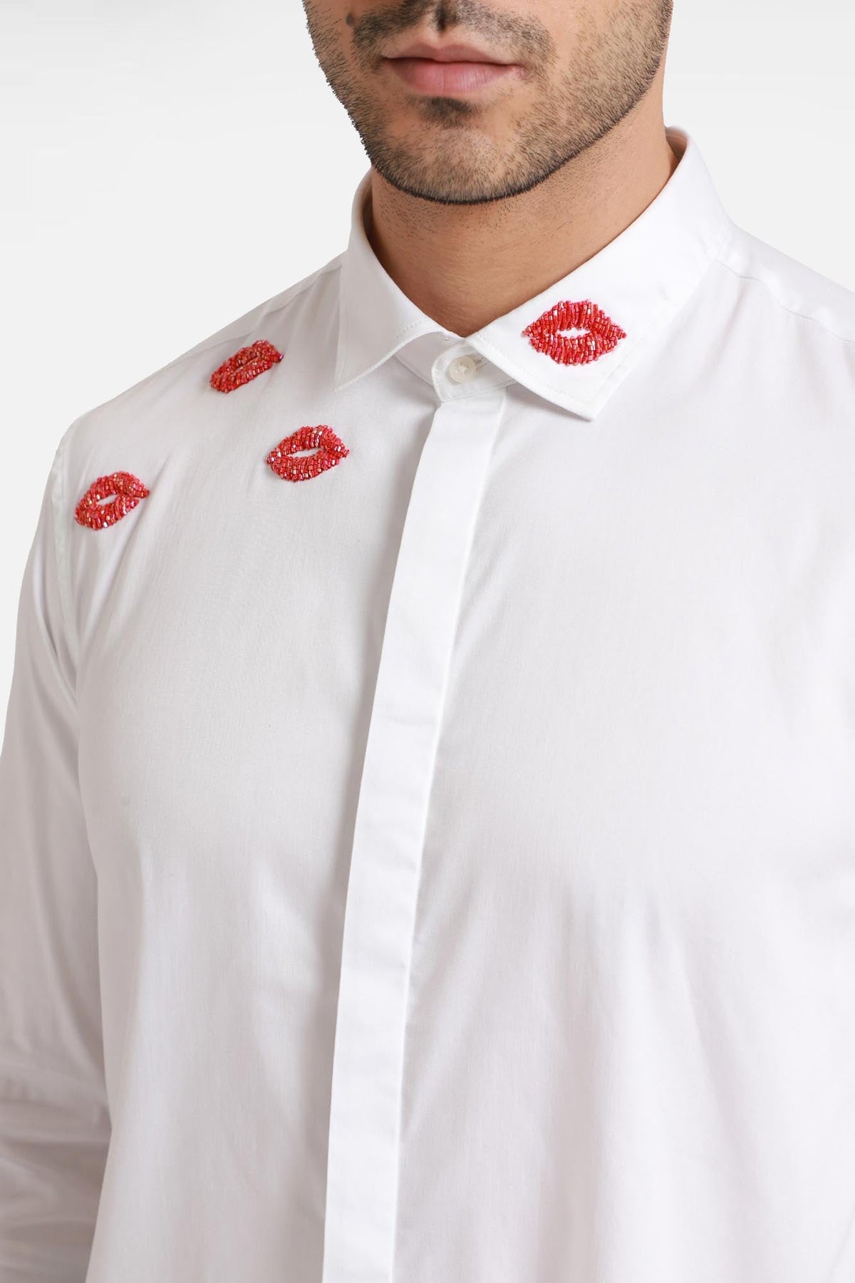 Pecks/Kisses - White