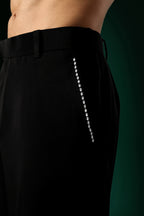 Ice Stone - Hand Embroidered Designer Pant