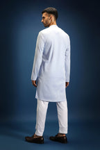 Rhythm Kurta - Powder Blue