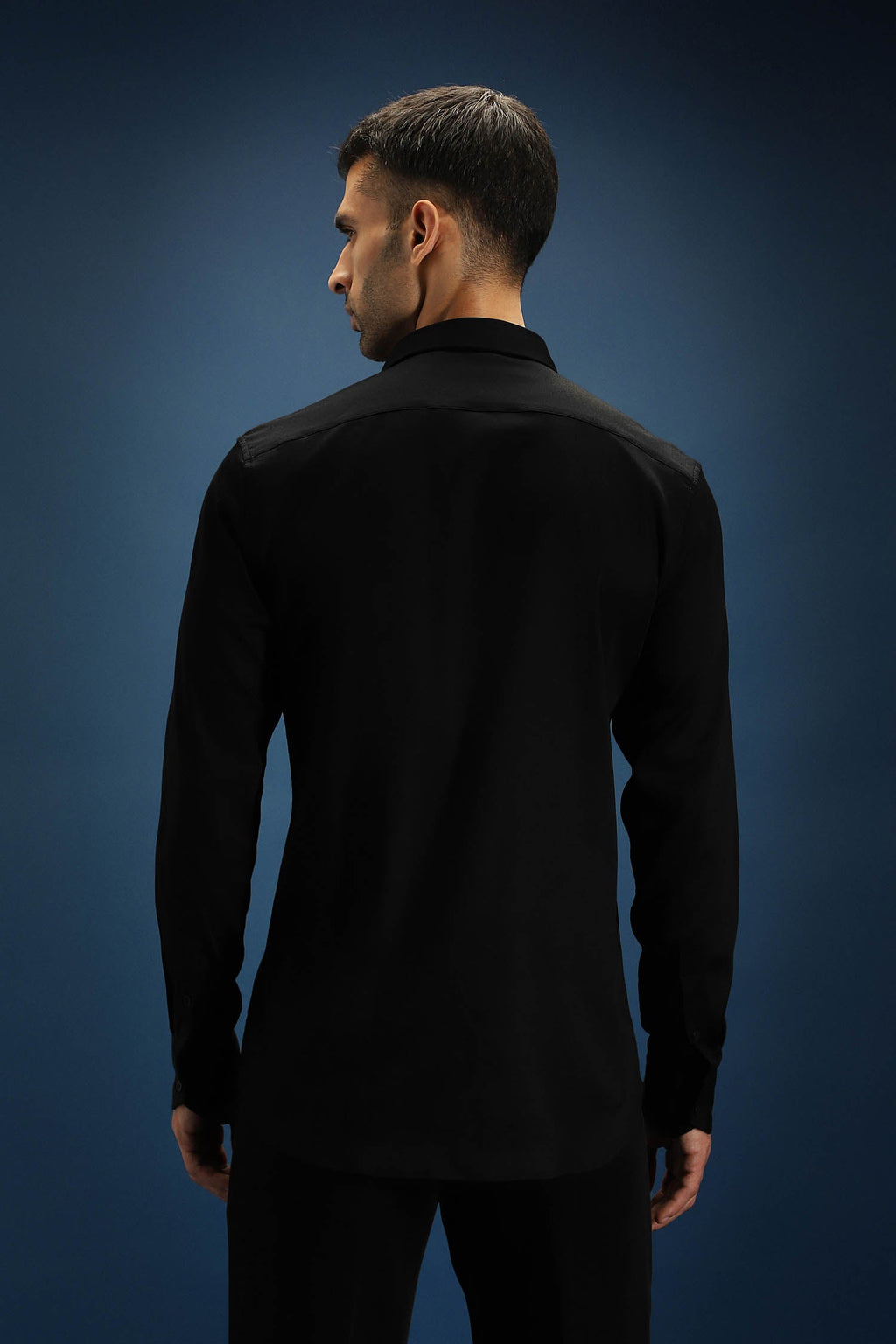 Sone Ki Bandook(Gun)- Hand Embroidered Designer Shirt - Black