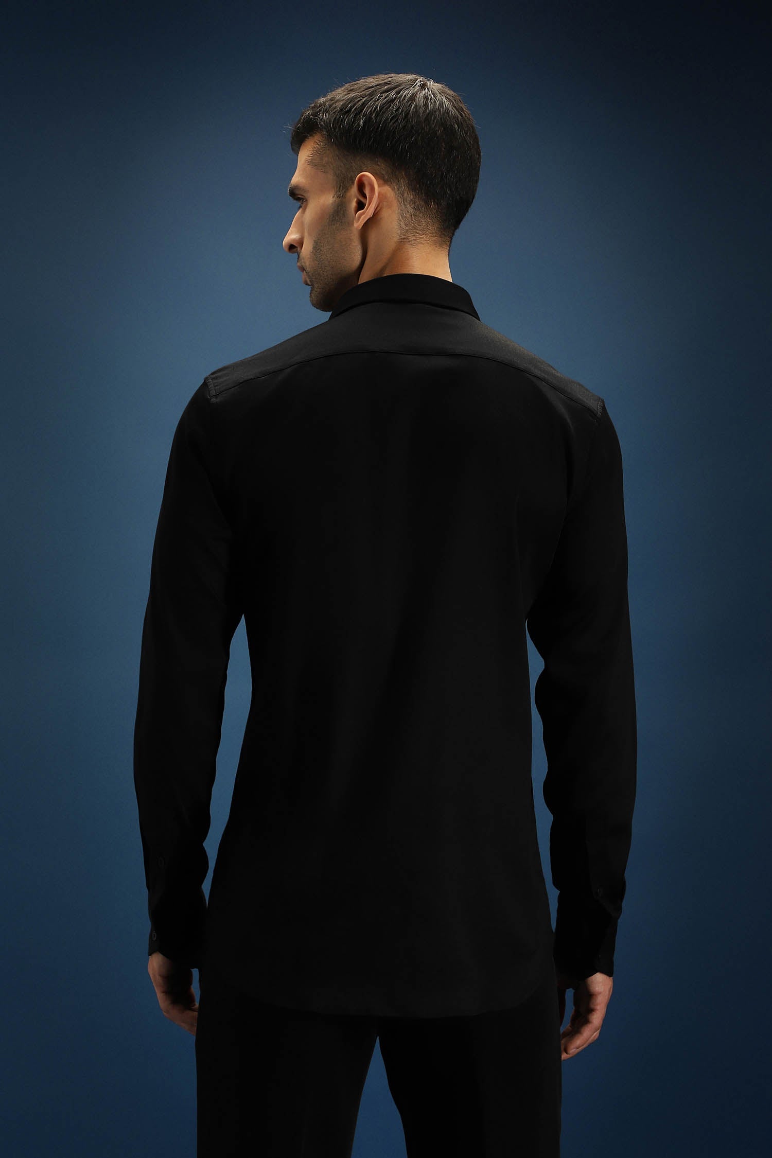 Sone Ki Bandook(Gun)- Hand Embroidered Designer Shirt - Black