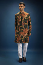 Rust Designer Kurta