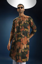 Rust Designer Kurta