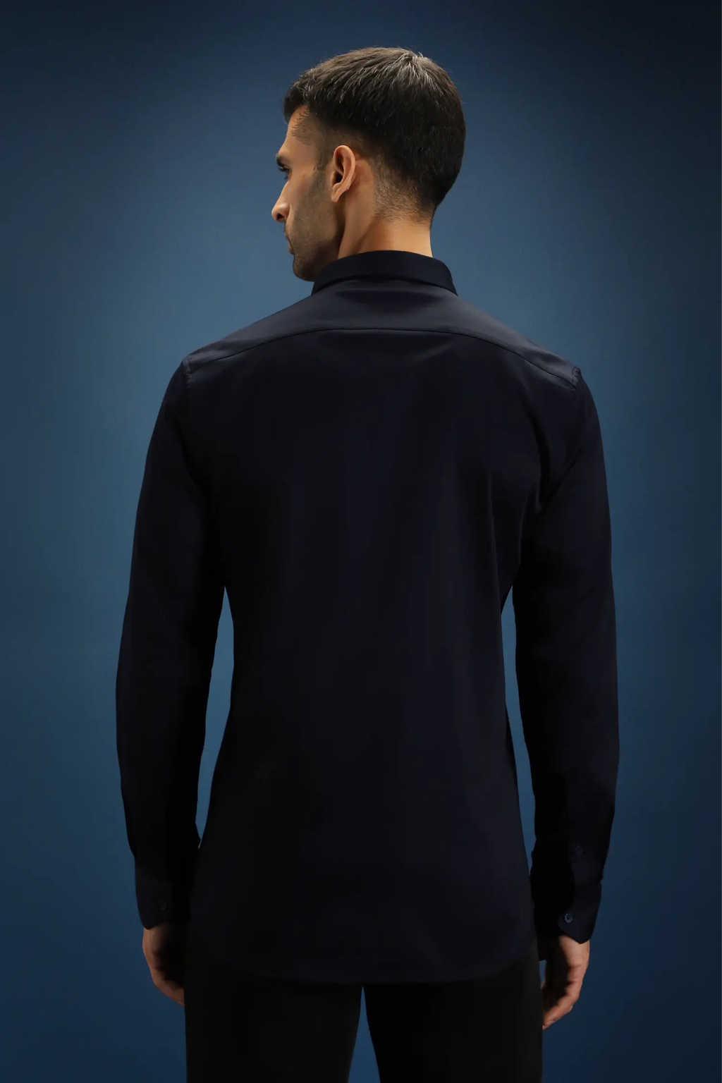 Owl - Hand Embroidered Designer Shirt - Black